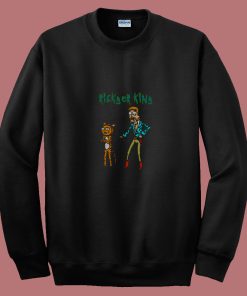 Rick And Morty Joe Exotic Tiger King 80s Sweatshirt