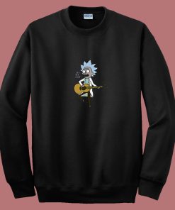 Rick And Morty Let Me Out Tiny Rick 80s Sweatshirt