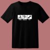 Ride Break Fix Motorbike 80s T Shirt