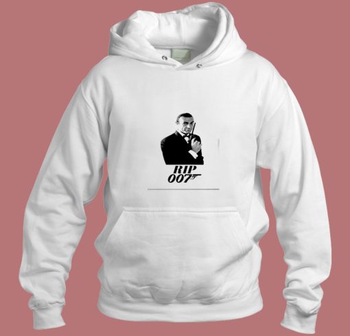 Rip Sean Connery 007 Thank You For The Memories Aesthetic Hoodie Style