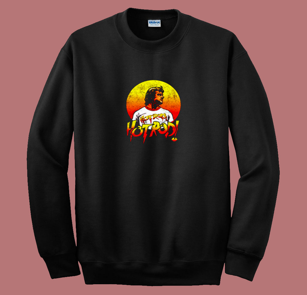 Roddy Piper Wrestler Hotrod 80s Sweatshirt - mpcteehouse.com