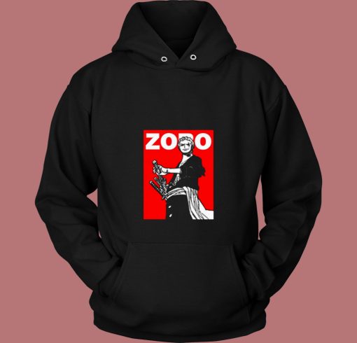 Roronoa Zoro Samurai Manga 80s Hoodie