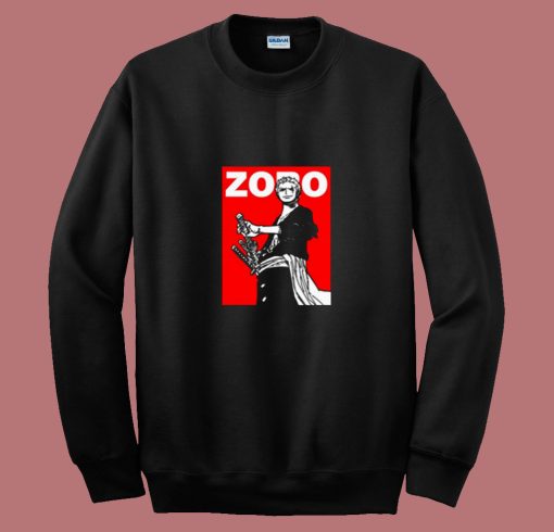 Roronoa Zoro Samurai Manga 80s Sweatshirt