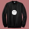 Sad Face Emoji Meme 80s Sweatshirt