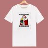 Santa Christmas Is Coming 80s T Shirt