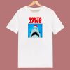 Santa Jaws 80s T Shirt