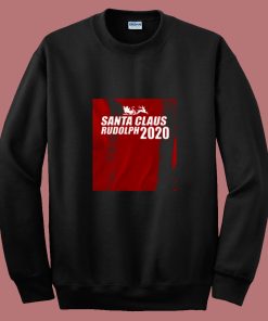 Santa Rudolph The Red Nosed Reindeer 80s Sweatshirt