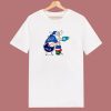 Santa Sitting Toilet New England Patriots 80s T Shirt