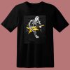 Sasquatch Playing Guitar 80s T Shirt