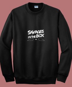 Savages In The Box New York Baseball 80s Sweatshirt