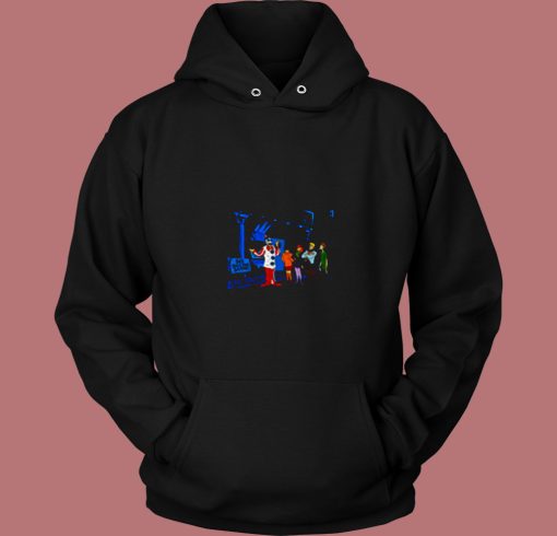 Scooby Doo And Captain Spaulding 80s Hoodie