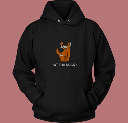 Scooby Doo Rut Tha Ruck 80s Hoodie