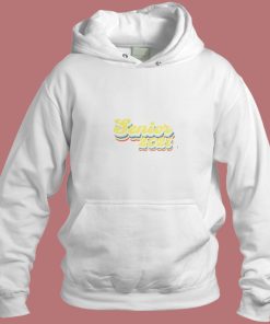 Senior 2021 Retro Graduation Aesthetic Hoodie Style