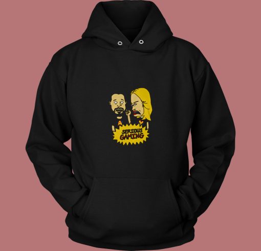 Serious Gaming Butthead 80s Hoodie