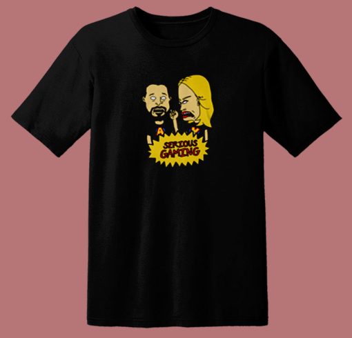 Serious Gaming Butthead 80s T Shirt