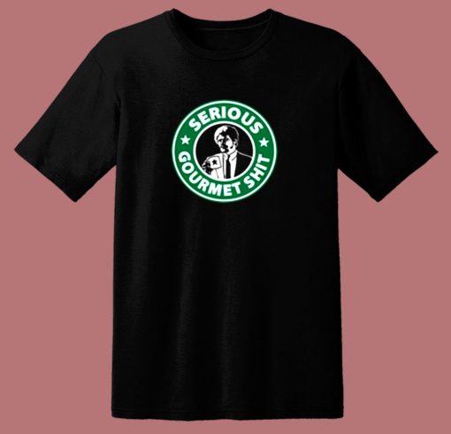 Serious Gourmet Coffee 80s T Shirt