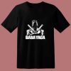 Shadow John Wick Dual Handguns The Babayaga 80s T Shirt