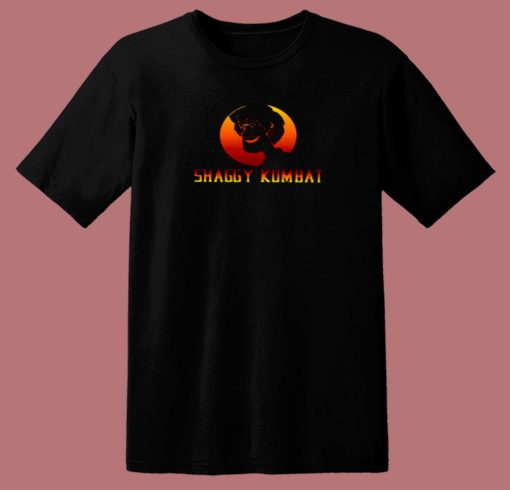 Shaggy Kombat Scooby Doo Mystery 80s T Shirt