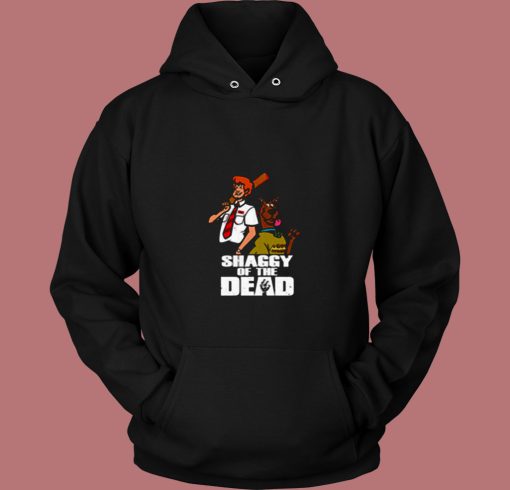 Shaggy Of The Dead Scoobydoo Mystery 80s Hoodie