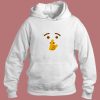 Shh Shushing Face Emoji Aesthetic Hoodie Style