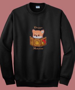 Shiba Inu Dungeon Master 80s Sweatshirt