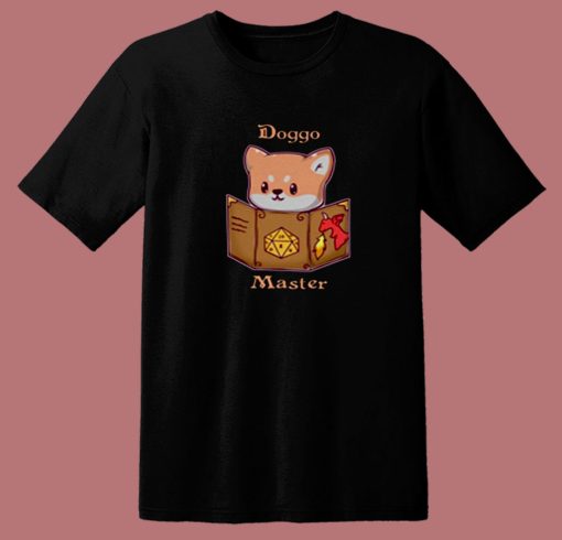 Shiba Inu Dungeon Master 80s T Shirt