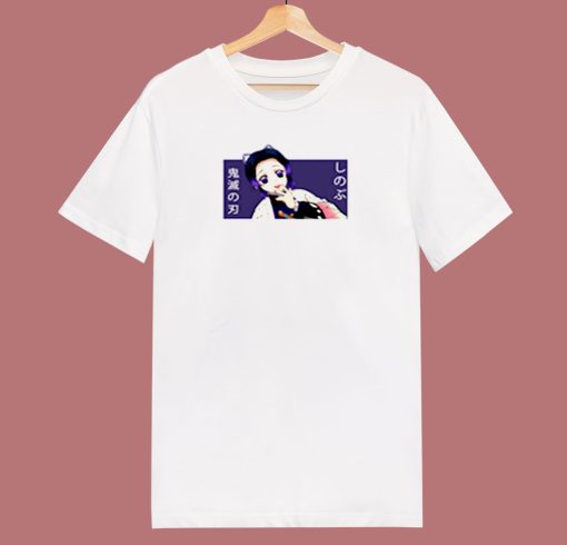 Shinobu Kochou Demon Slayer Kimetsu No Yaiba Anime 80s T Shirt