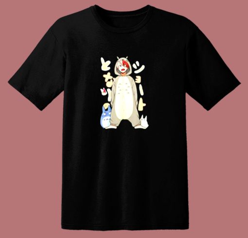 Shoto Todoroki In Cute Costume 80s T Shirt