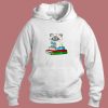 Siamese Cat Loves Books Aesthetic Hoodie Style