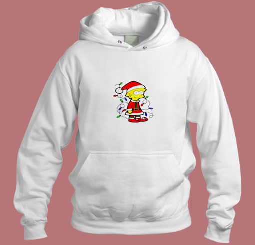 Simpsons Christmas Lisa Simpson Elf Aesthetic Hoodie Style