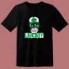 Skull Halloween Made To Match Jordan 13 Lucky Green 80s T Shirt