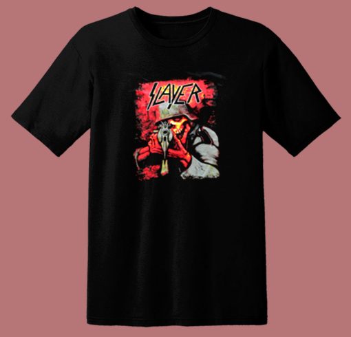 Slayer Sniper Skull 80s T Shirt