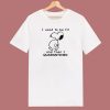 Snoopy I Used To Be For And Then I Quarantined 80s T Shirt