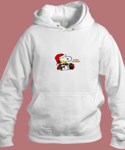 Snoopy Woodstock Peanuts Tee Happy Holidays Aesthetic Hoodie Style