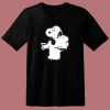 Snoopy X Brian Family Guy Mashup Custom 80s T Shirt