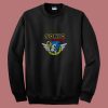 Sonic Rings And Wings Unisex 80s Sweatshirt