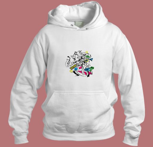 Sonic The Hedgehog Graffiti Aesthetic Hoodie Style