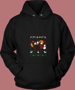 Special Christmas Friends Ugly 80s Hoodie