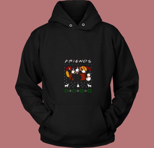 Special Christmas Friends Ugly 80s Hoodie