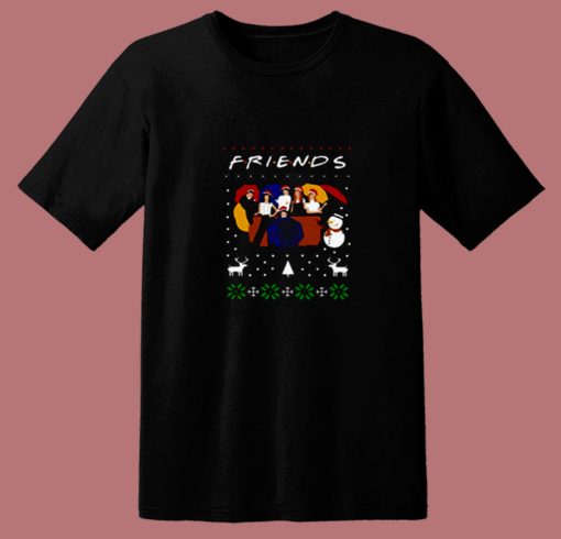 Special Christmas Friends Ugly 80s T Shirt