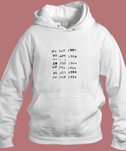 Stamped Library Card Aesthetic Hoodie Style