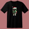 Star Wars Boba Santa Hat Cartoon Christmas 80s T Shirt