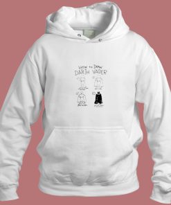 Star Wars How To Draw Darth Vader Aesthetic Hoodie Style