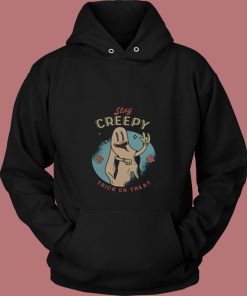 Stay Creepy Halloween 80s Hoodie