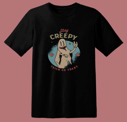 Stay Creepy Halloween 80s T Shirt