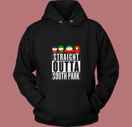 Straight Outta South Park 80s Hoodie