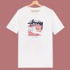 Stussy Support Virgil Abloh World Tour 80s T Shirt