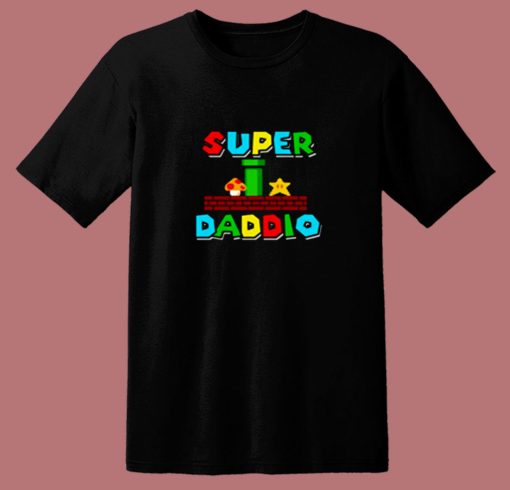 Super Dadio Gaming 80s T Shirt