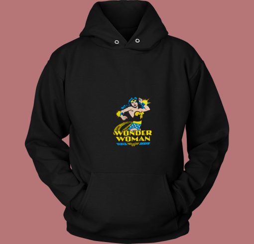 Superhero Comic Retro Captain Marvel 80s Hoodie