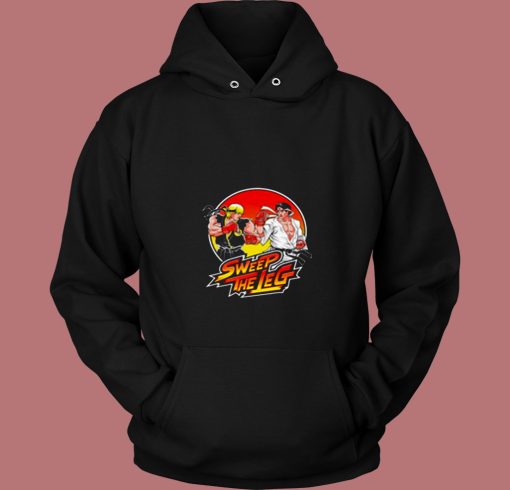 Sweep The Leg 80s Hoodie